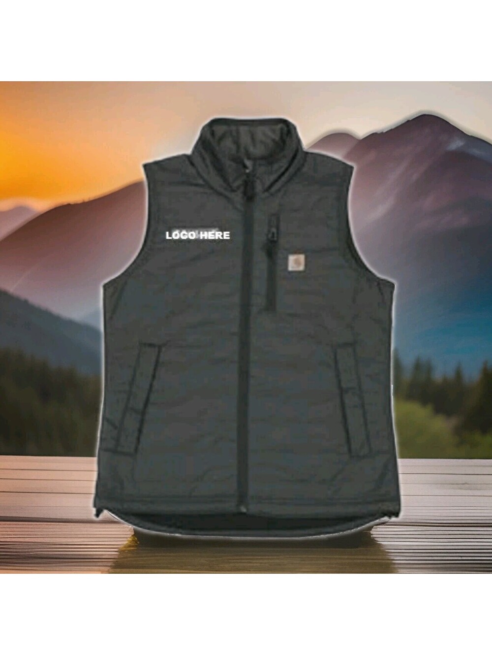 Carhartt Rain Defender Lightweight Insulated Vest Work Quilte OV2286 Women Large